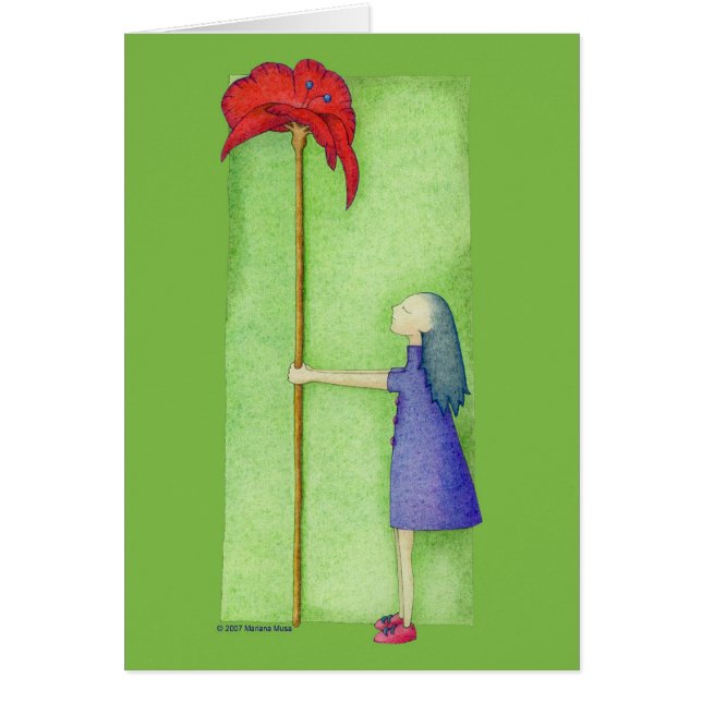 Flower Girl Card (Front)