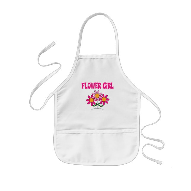 Flower Girl Kids Apron (Front)