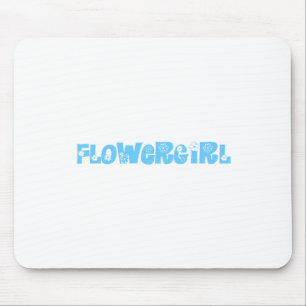 Flower Girl Mouse Pad