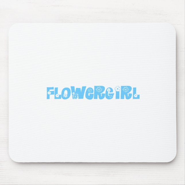Flower Girl Mouse Pad (Front)