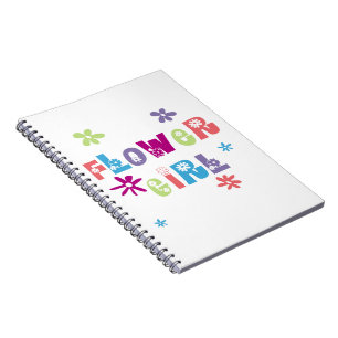 Flower Girl Notebook