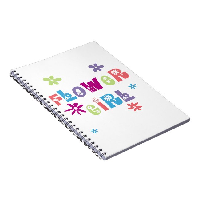 Flower Girl Notebook (Right Side)