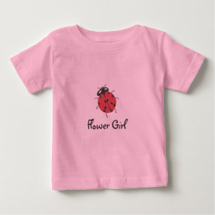Flower Girl personalized Baby T-Shirt