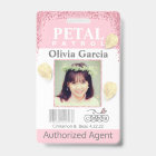 flower Girl Petal Patrol Badge