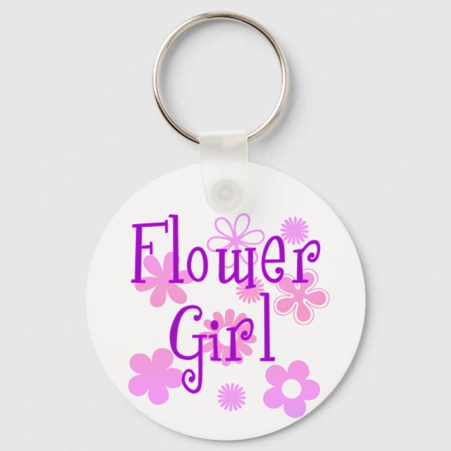 Flower Girl Products Keychain (Front)