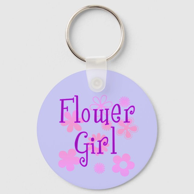 Flower Girl Products Keychain (Front)
