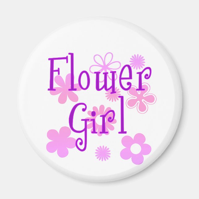 Flower Girl Products Magnet (Front)