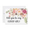 Flower Girl Proposal