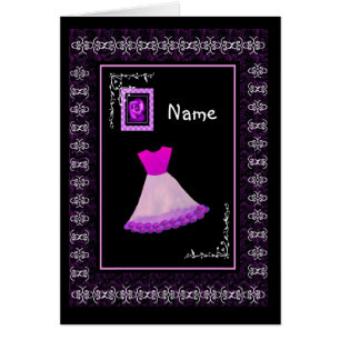 Flower Girl PURPLE Dress Flowered Trim