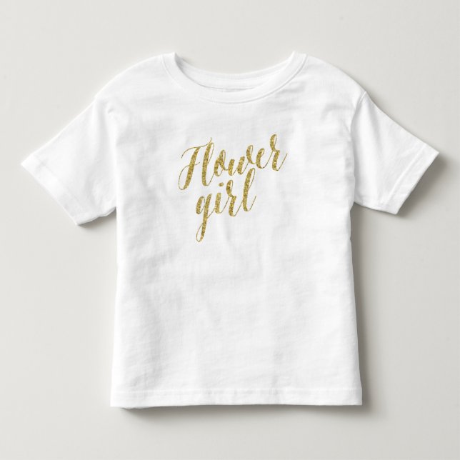 Flower Girl Shirt (Front)