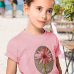 Flower Girl T-shirt<br><div class="desc">Flower Girl Pink Gerber Daisy Wedding Party T-shirt</div>