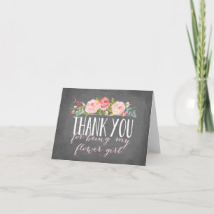 Flower Girl Thank You   Bridesmaid