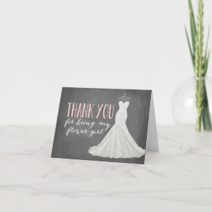 Flower Girl Thank You   Bridesmaid
