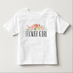 Flower Girl Toddler Tee | Bridesmaid<br><div class="desc">Get the whole collection for the bridal party. Available in Bridesmaid, Jr. Bridesmaid, Maid of Honour, Flower Girl & of course, the Bride! This Bride shirt features lovely watercolored flowers and a mix of modern typography.
com
com
com
Stop by the shop today to see more matching items!</div>
