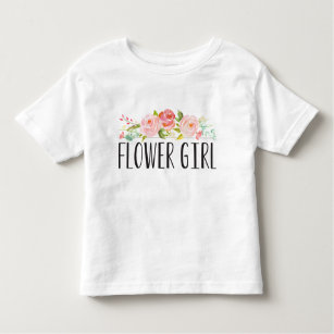 Flower Girl Toddler Tee   Bridesmaid