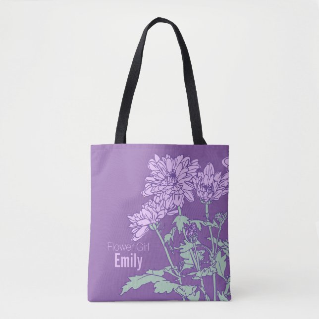 Flower Girl tote bag (Front)