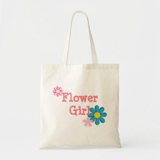 Flower girl tote (with flowers)