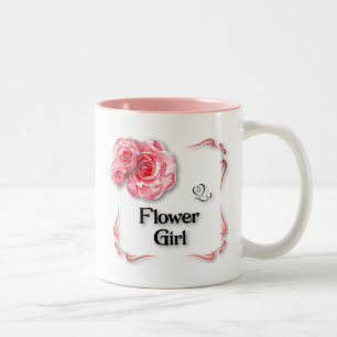Flower Girl Two-Tone Coffee Mug