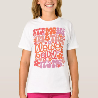 Flower Girl Wedding Cute Trendy Bridal Gifts T-Shirt