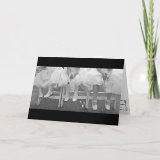 Flower Girls Card