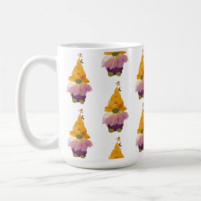 Flower Gnome Mug (Left)