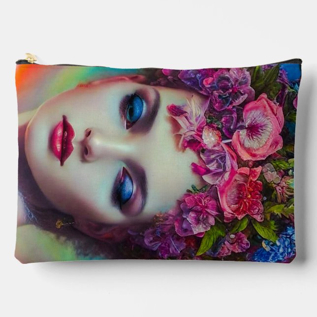 Flower Goddess  Accessory Pouch (Front)