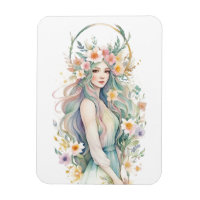 Flower Goddess Ostara Spring Equinox Sabbat