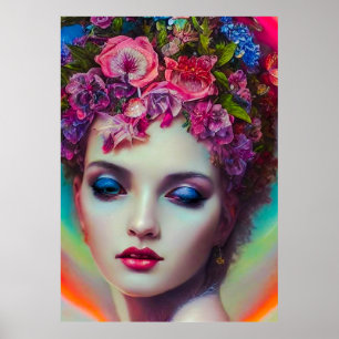 Flower Goddess  Poster
