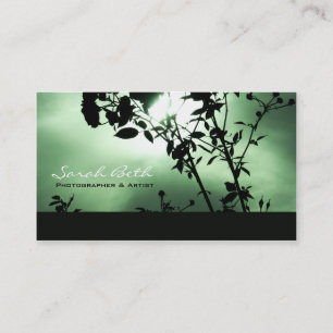 Flower Green Business Card