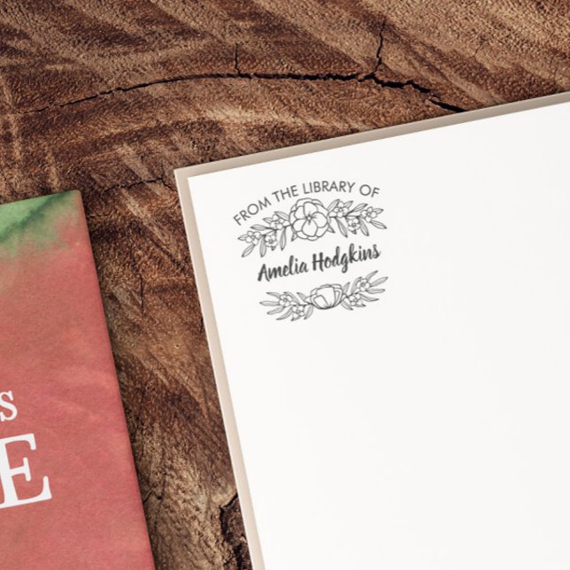 Flower Greenery Dividers From the Library Of Self-inking Stamp (Creator Uploaded)