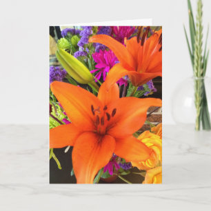 Flower Greeting Card
