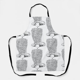 Flower Hat Apron