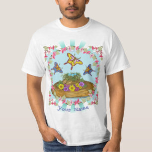 Flower Hat Nest t-shirt