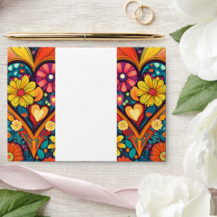 Flower Hearts Envelope