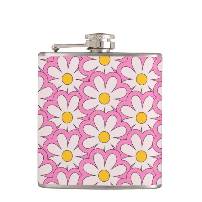 Flower Hip Flask (Front)