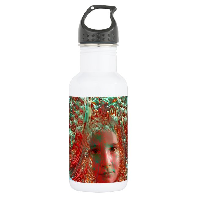 Flower Horizon 532 Ml Water Bottle (Front)