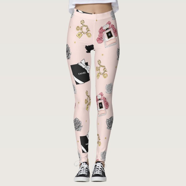 Flower Identification Leggings (Front)
