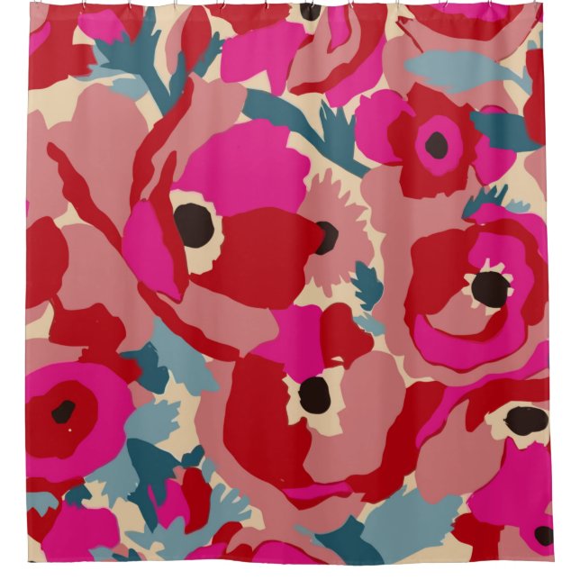Flower illustration pattern. Floral botanical Moti (Front)