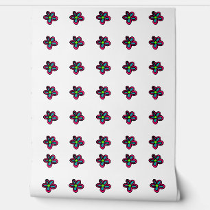 Flower illustration wallpaper