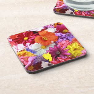 Flower image for Hard Plastic coasters