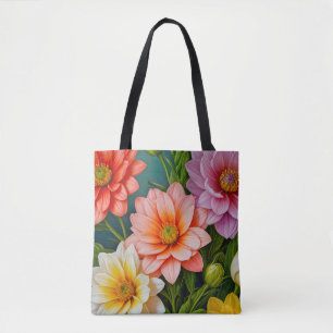Flower Image No. 15, Floral Series, Tote Bag
