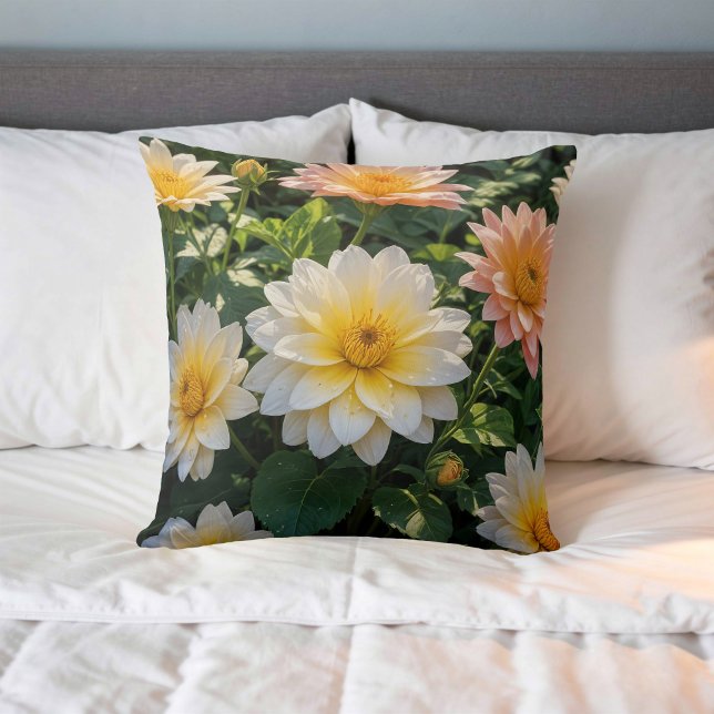 Flower Image No. 33, Floral Series, Throw Pillow (Creator Uploaded)