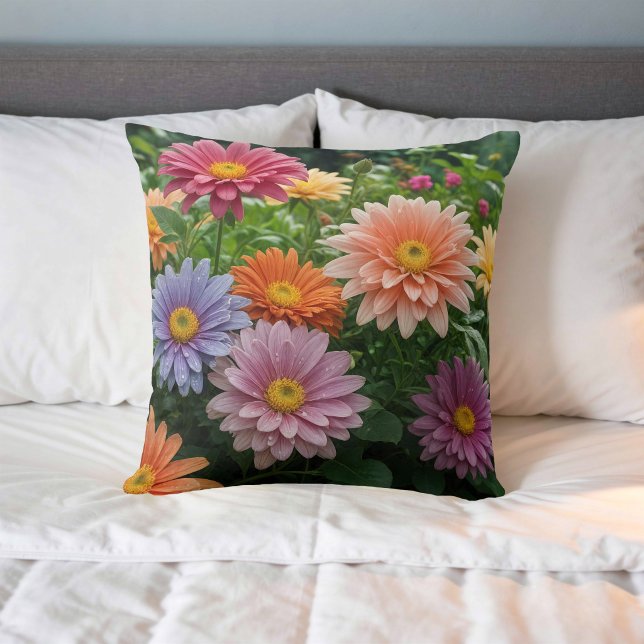 Flower Image No. 34, Floral Series, Throw Pillow (Creator Uploaded)