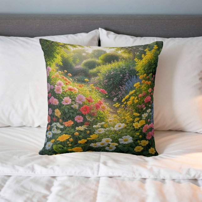Flower Image No. 35, Floral Series, Throw Pillow (Creator Uploaded)
