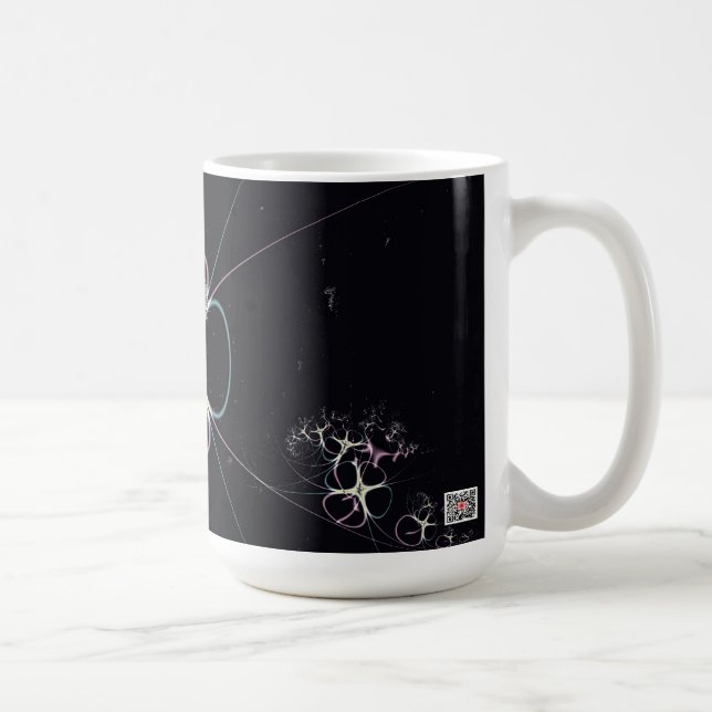 Flower in Space Coffee Mug (Right)