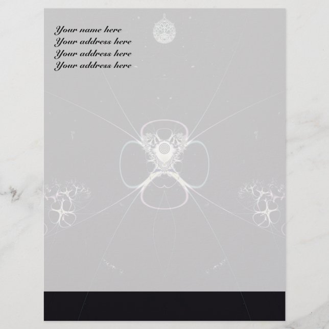 Flower in Space Letterhead (Front)