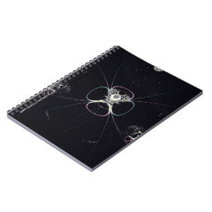 Flower in Space Notebook
