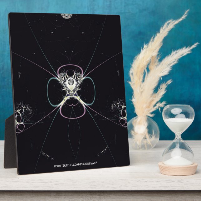 Flower in Space Plaque (Side)