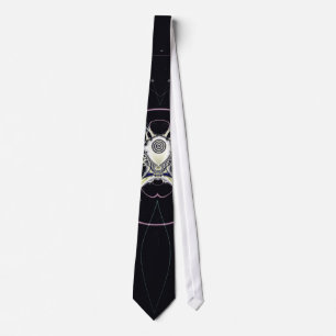 Flower in Space Tie