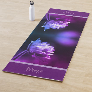 Flower In Sunlight Personalized Yoga Mat
